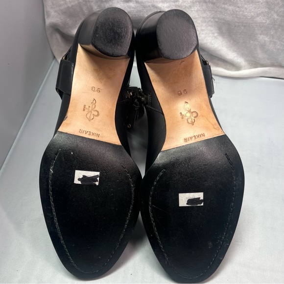 Cole Haan Leather Ankle Boots with Nike Air made in Italy - Picture 8 of 9